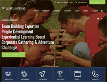 Tablet Screenshot of jakartaoutbound.com